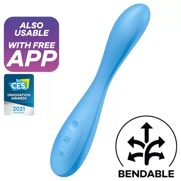 Satisfyer G-spot Flex 4 - App-controlled G-spot vibrator (turquoise)
