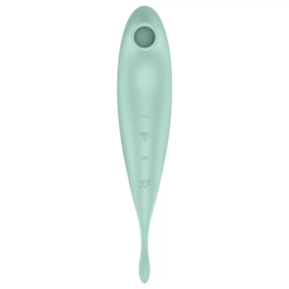 Satisfyer Twirling Pro - App-controlled clitoral vibrator (mint)