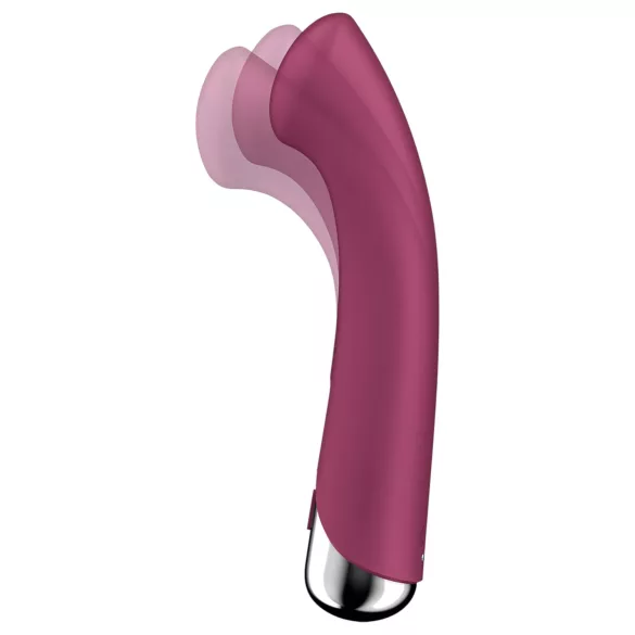 Satisfyer Spinning G-Spot 1 - rotating-head G-spot vibrator (red)