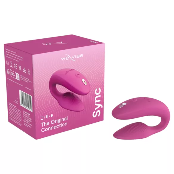 We-Vibe Sync - App- and remote-controlled couples vibrator (pink)