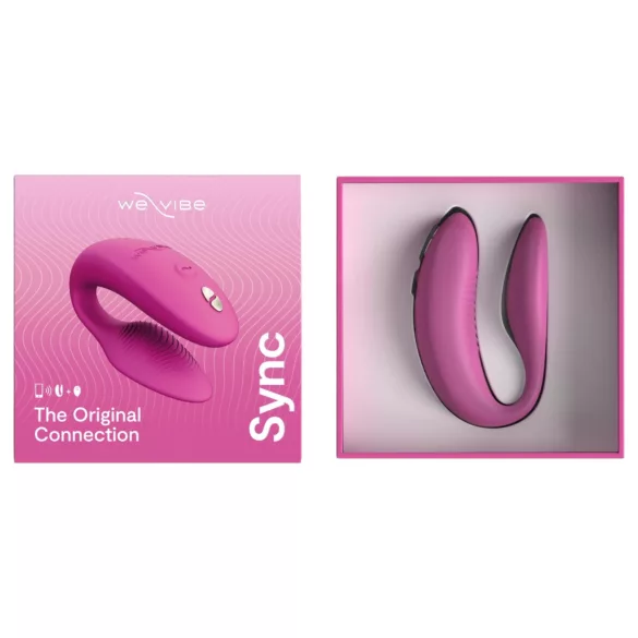 We-Vibe Sync - App- and remote-controlled couples vibrator (pink)