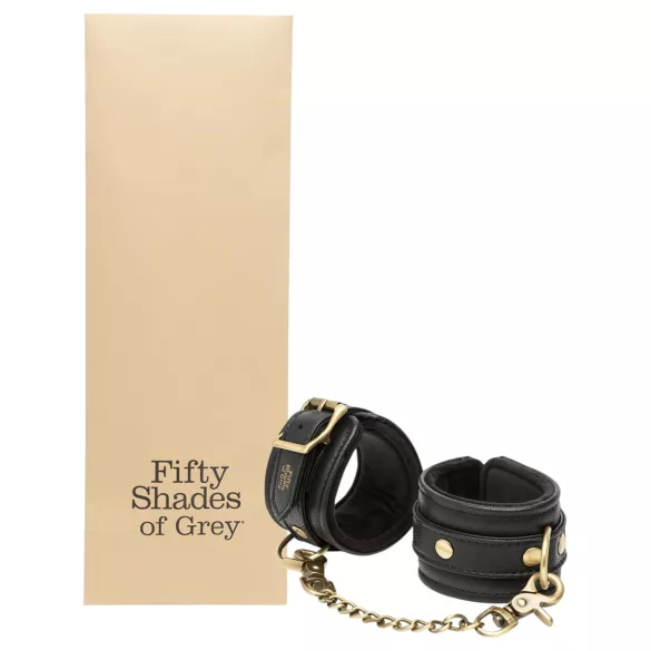 Fifty Shades of Grey Bound to You - erotic ankle cuffs (black)