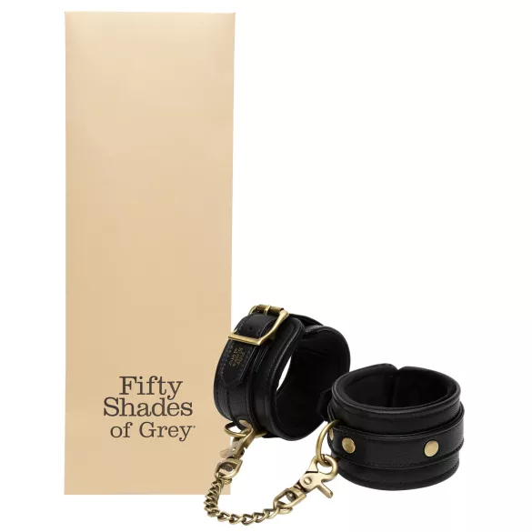 Fifty Shades of Grey - faux leather ankle cuff (black)