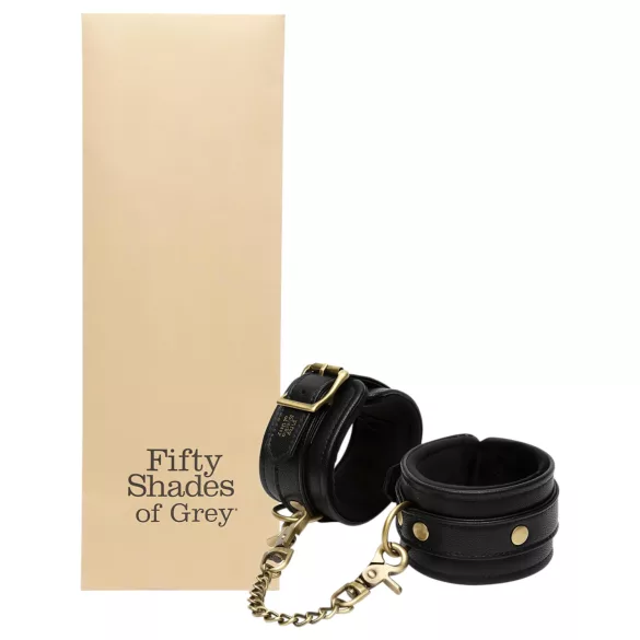 Fifty Shades of Grey - faux leather ankle cuff (black)