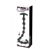 Black Velvets - beaded anal dildo (black)