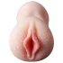 Lonely 2-in-1 - artificial vagina and artificial mouth masturbator (natural)