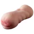 Lonely 2-in-1 - artificial vagina and artificial mouth masturbator (natural)