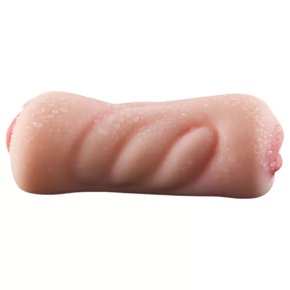 Lonely 2-in-1 - artificial vagina and artificial mouth masturbator (natural)
