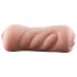 Lonely 2-in-1 - artificial vagina and artificial mouth masturbator (natural)