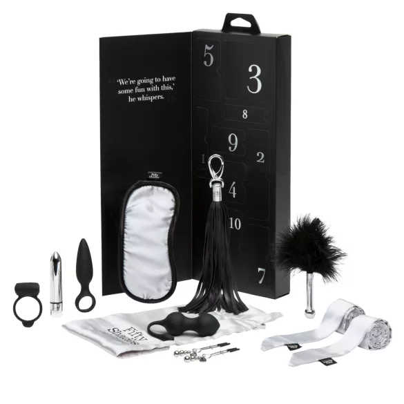 Fifty Shades of Grey - Pleasure Overload - 10‑Day Erotic Gift Set