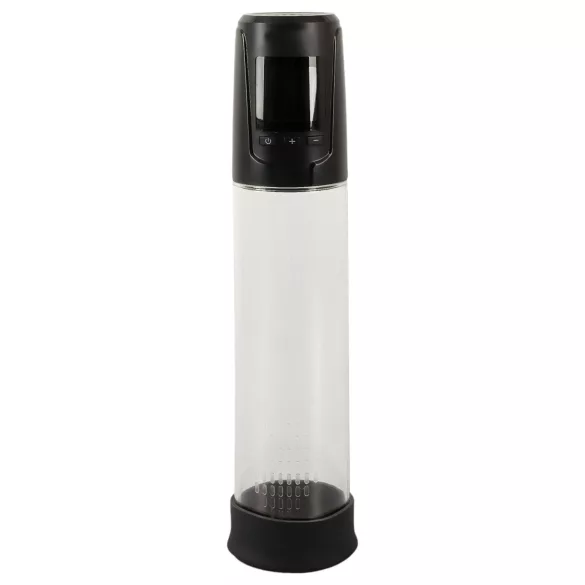 Mister Boner - rechargeable automatic penis pump (black-transparent)