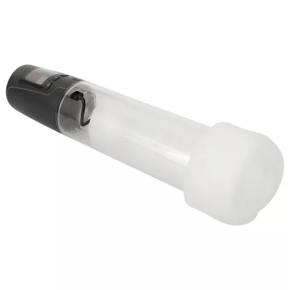 Mister Boner - rechargeable automatic penis pump (black-transparent)