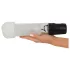 Mister Boner - rechargeable automatic penis pump (black-transparent)