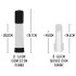 Mister Boner - rechargeable automatic penis pump (black-transparent)