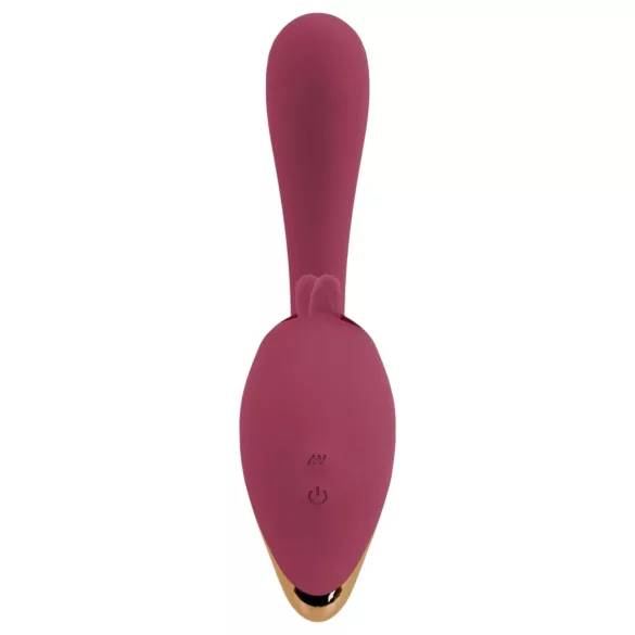 Javida - Dual Action Tongue Vibrator (Red)