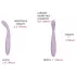 Svakom Cici 2 - App-controlled G-spot vibrator (purple)