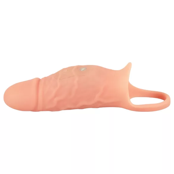 Realistixxx - Natural Vibrating Penis Sleeve with Stimulation Ring