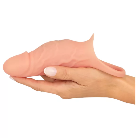 Realistixxx - Natural Vibrating Penis Sleeve with Stimulation Ring