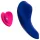 Smile RC Panty - wearable remote‑controlled knicker vibrator (blue)