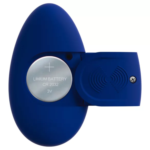 Smile RC Panty - wearable remote‑controlled knicker vibrator (blue)