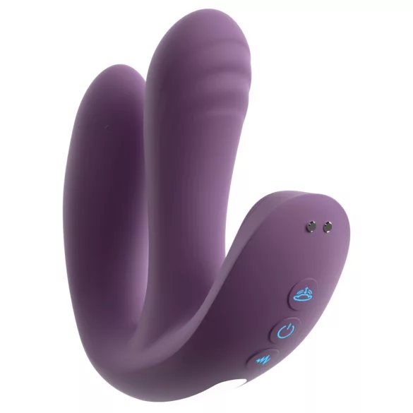 Beau Coeur Mireva - Triple Arm Remote-Controlled Vibrator (Purple)