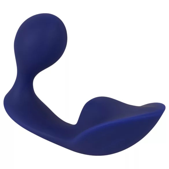 SMILE - remote‑controlled anal and knicker vibrator (blue)