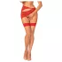 Obsessive Aloisa - Lingerie Gift Set - 6 Pieces (Red) - L/XL