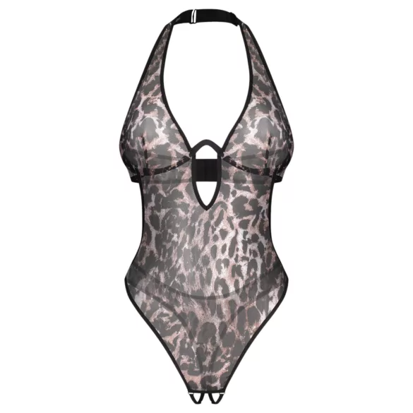 Obsessive Addia - leopard‑print open body