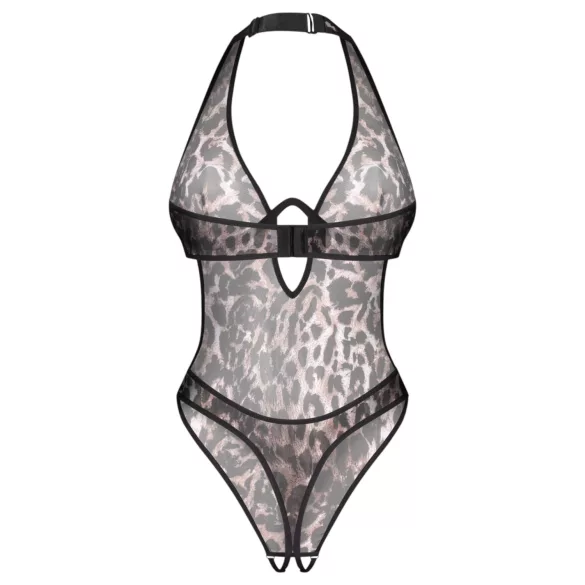 Obsessive Addia - leopard‑print open body