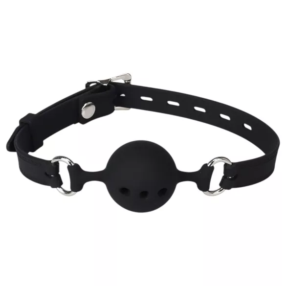 Wild Play - Silicone Mouth Gag (Black)