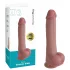 Erospace Natural Play - silicone dildo 24 cm (flesh-coloured)