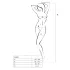 Passion BS049 - white fishnet halterneck set (S-L)