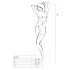 Passion BS053 - black fishnet halterneck set (S-L)