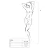 Passion BS066 - red fishnet strappy set (S-L)