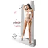 Passion BS083 - perforated, open, white bodysuit (S-L)