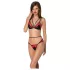 Passion Peony - Red Lingerie Set