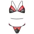 Passion Peony - Red Lingerie Set