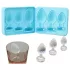 Anal plug ice cube maker silicone mould (blue)