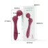Lonely Curved Massager Vibrator (Red)