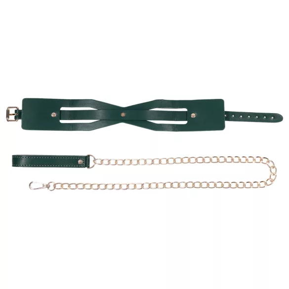 Sportsheets - Collar with Leash (Green)
