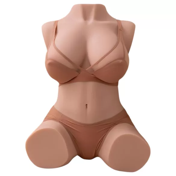 XISE Dania - Lifelike Torso Masturbator with Thrusting Feature (Natural)