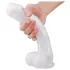 Sex HD Martin - Realistic Suction Cup Dildo with Testicles (White)