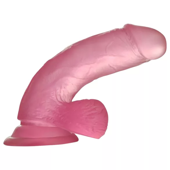 Lovetoy Jelly Studs - Suction Cup Dildo - 15cm (Pink)