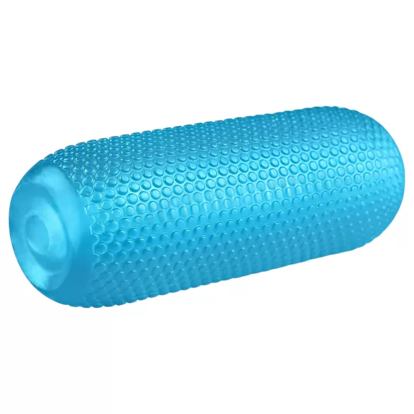 Lovetoy Training Master - Double‑sided Ribbed Masturbator (Blue)