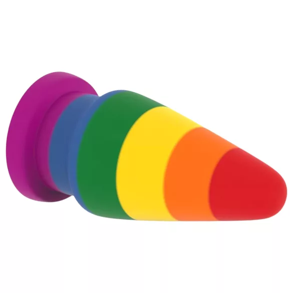 Lovetoy Prider - anal dilator plug - 15 cm (rainbow)