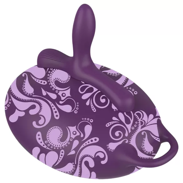 Bouncy Bliss Classic - Inflatable Pillow Vibrator (Purple)