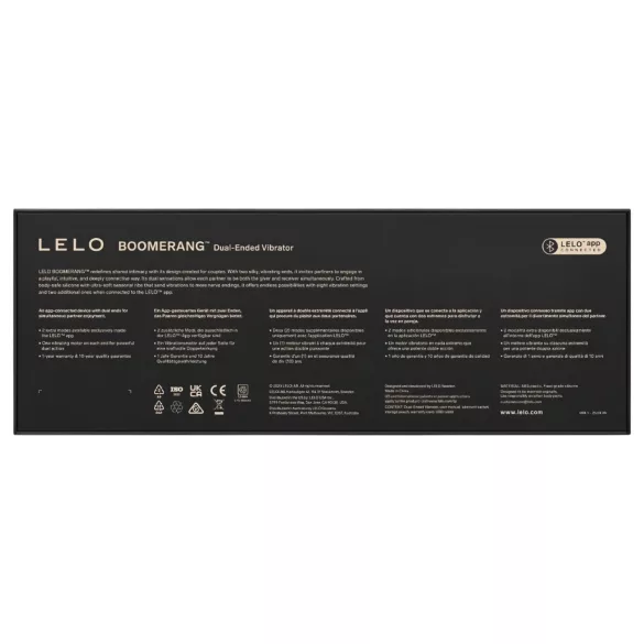 LELO Boomerang - double-ended vibrator (purple)