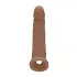 RealRock 9” Penis Sleeve - Dark Natural (21.5cm)