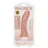 RealRock - Realistic Suction Cup Dildo - 15.5 cm (Natural)