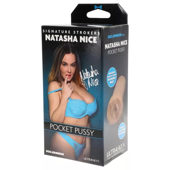 Doc Johnson Natasha Nice - realistic Ultraskyn masturbator (flesh-coloured)